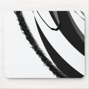 Verblaßtes Grau Mousepad