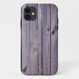 verblasstes Lila Holz iPhone 11 Hülle