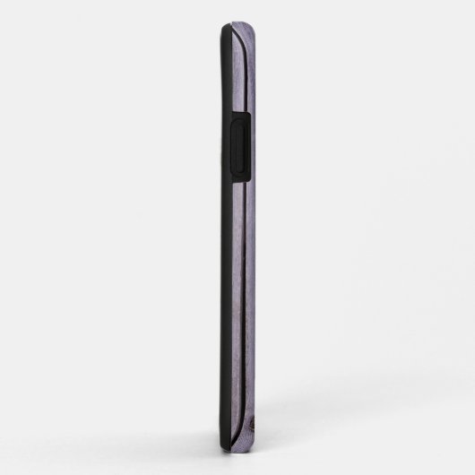 verblasstes Lila Holz Case-Mate iPhone Hülle (Hinten/Rechts)