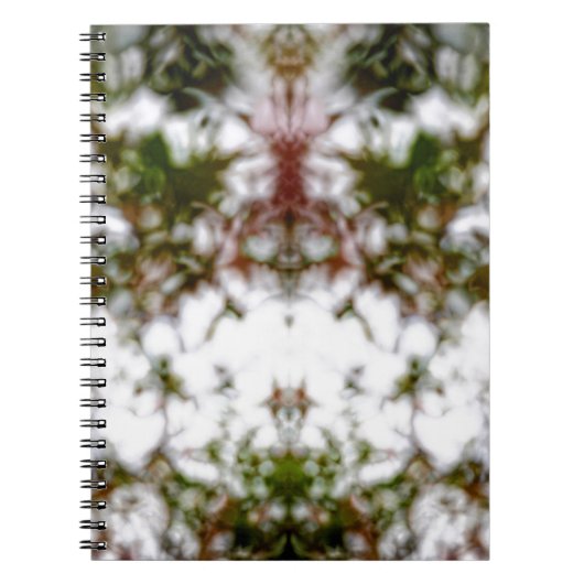 Verbleibendes Kaleidoskopmuster Notizblock (Vorderseite)