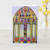 Verbleibte Blankenkarte aus Glas Karte (Gelbe Blume)