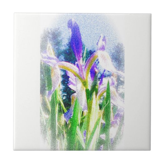 Verbleiter Iris-Tile Fliese (Vorderseite)