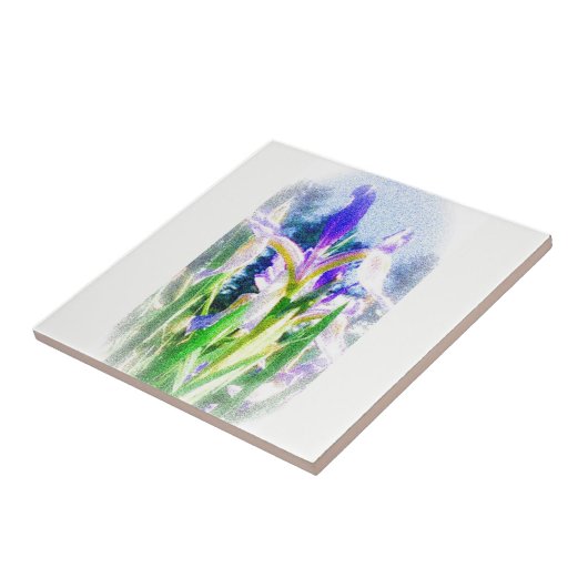 Verbleiter Iris-Tile Fliese (Seite)