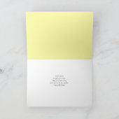 Verblendet durch das Licht? Horizontalkarte Karte (Innenseite)