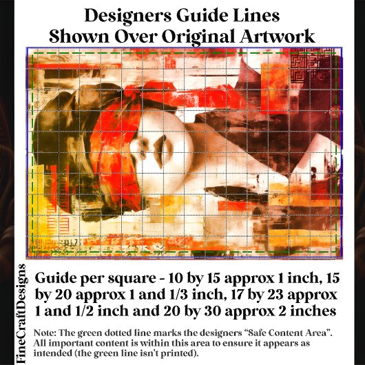 Verblendet Frauen Abstrakter Art DM7RF Dekoupage Seidenpapier