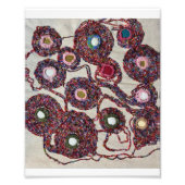 Verblendete Blume. Fotodruck (Vorne)