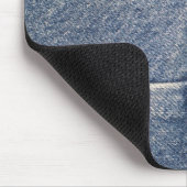 Verblendete Jeans / Denim Fabric Mousepad (Ecke)