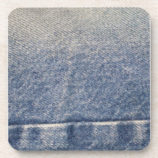 Verblendete Jeans / Denim Fabric Untersetzer (Vorderseite)
