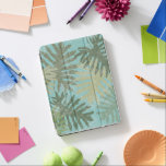 Verblendete tropische Blätter iPad Pro Hülle<br><div class="desc">"Verblasste tropische Blätter I" von Jade Reynolds. Enthält eine Sammlung tropischer Blätter in verblichenem Design.</div>