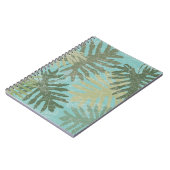 Verblendete tropische Blätter Notizblock (Linke Seite)