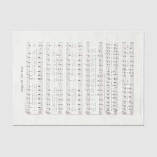 Verblendeteil Seidenpapier