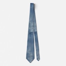 Verblendeter Denim-Effekt Neck-Tie Krawatte