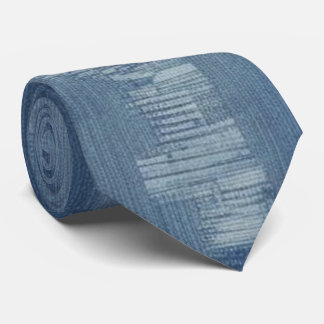 Verblendeter Denim-Effekt Neck-Tie Krawatte