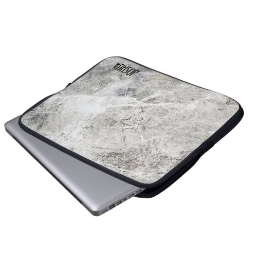 Verblendeter Marmorstein Laptopschutzhülle (Vorne Knopf)