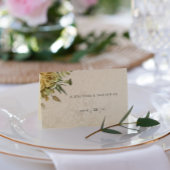 Verblendetes Damassoverbundpapier und Gold-Rose-Sh Platzkarte