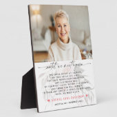 Verblendetes Foto, bis wir wieder Beerdigung Pla t Fotoplatte (Seite)