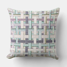 Verblendetes 'Schach' im Stoff- oder Leinwand-Look