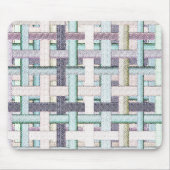 Verblendetes 'Schach' im Stoff- oder Leinwand-Look Mousepad (Vorne)