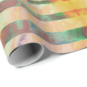 Verblendetes Streifenpapier Geschenkpapier (Rolleneckpunkt)