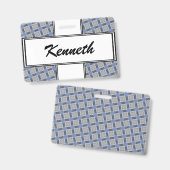 Verblendetraster von Kenneth Yoncich Ausweis (Vorder- & Rückseite)