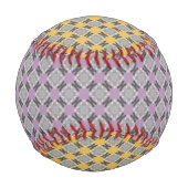 Verblendetraster von Kenneth Yoncich Baseball (Rückseite)