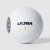Verblendetraster von Kenneth Yoncich Golfball (Logo)