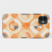 verblichene Terra Geometrics Case-Mate iPhone Hülle (Rückseite (Horizontal))