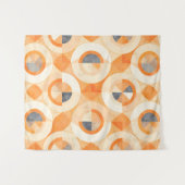 verblichene Terra Geometrics Wandteppich (Vorderseite (Horizontal))