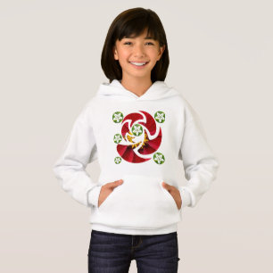 verblüffende Blume Hoodie