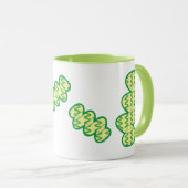 Verblüffender Spirulina-Becher Tasse (VorderseiteRechts)