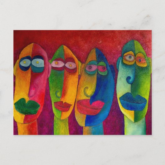 "verblüfft" postkarte (Vorderseite)