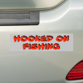 Verblüfft vom Fischfang Autoaufkleber (Auf Auto)