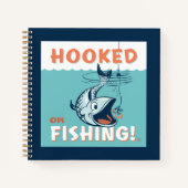 Verblüfft vom Fischfang Notizblock (Vorderseite)