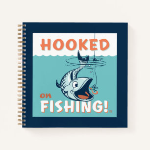 Verblüfft vom Fischfang Notizblock