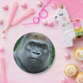 Verblüffter Gorilla Pappteller (Party)