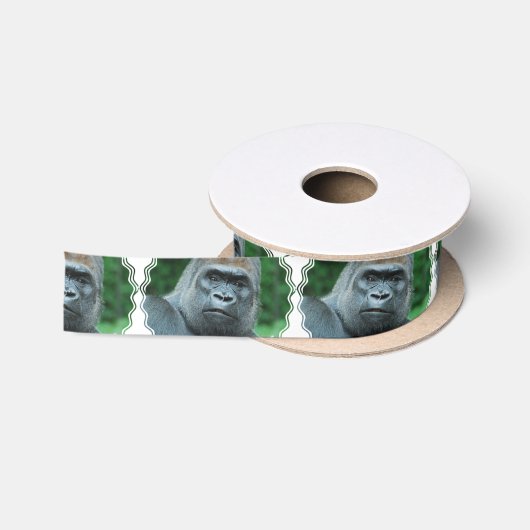 Verblüffter Gorilla Satinband (Spule)