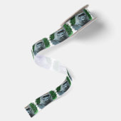 Verblüffter Gorilla Satinband (Rückseite)