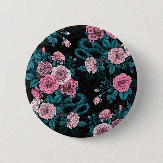 Verborgen in den Rose 2 Button (Vorderseite)