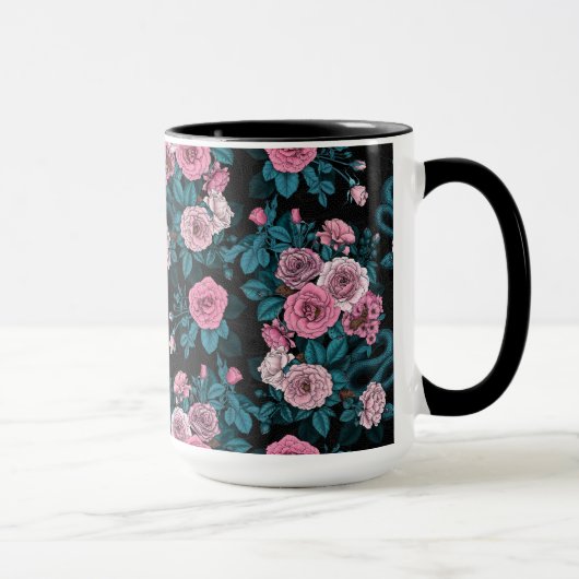Verborgen in den Rose 2 Tasse (Rechts)