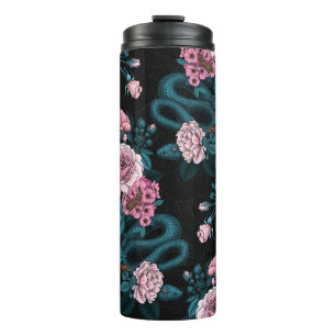 Verborgen in den Rose 2 Thermosbecher
