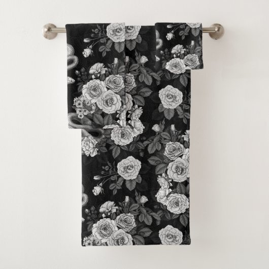 Verborgen in den Rose 3 Badhandtuch Set (Insitu)