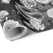 Verborgen in den Rose 3 Geschenkpapier (Rolleneckpunkt)