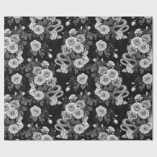 Verborgen in den Rose 3 Geschenkpapier (Flach)