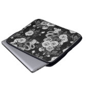 Verborgen in den Rose 3 Laptopschutzhülle (Vorne Knopf)