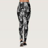 Verborgen in den Rose 3 Leggings (Rückseite)
