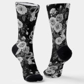 Verborgen in den Rosen 3 Socken (Gewinkelt)