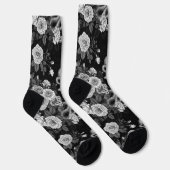 Verborgen in den Rosen 3 Socken (Rechts)