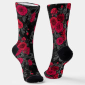Verborgen in den Rosen Socken (Gewinkelt)
