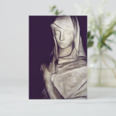 verborgen in traurigem einladung (Stehend Vorderseite)