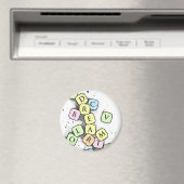 verborgene Buchstaben Magnet (In Situ (Geschirrspüler))